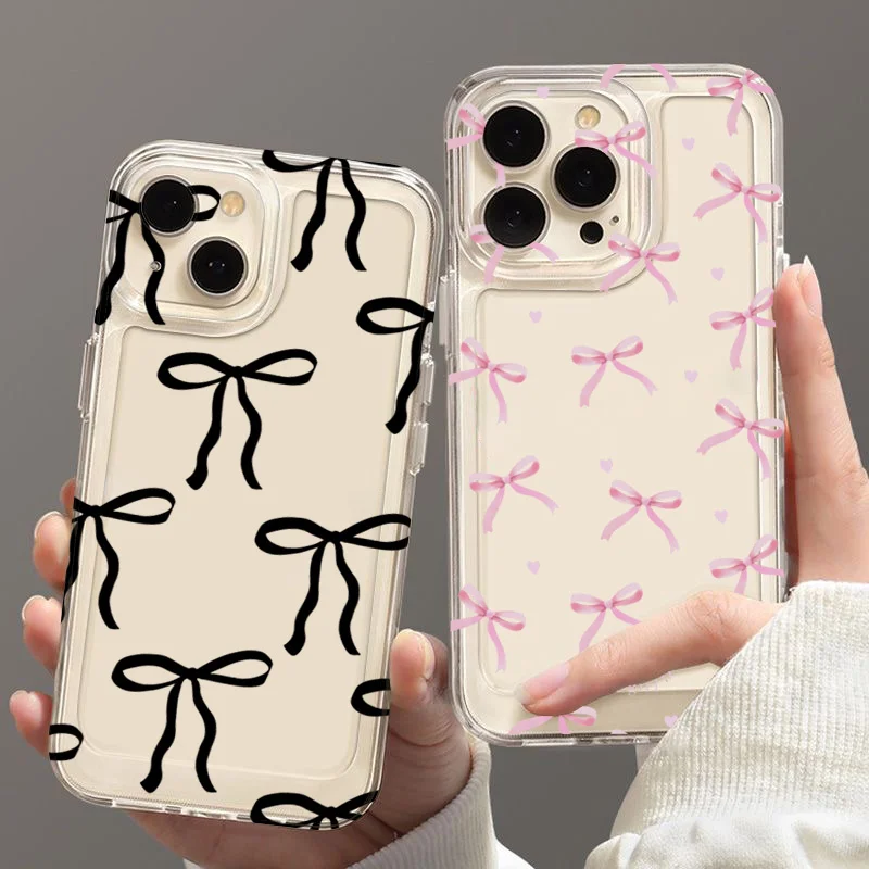 Phone Cases Pink - Silicone Phone Case For iPhone 17