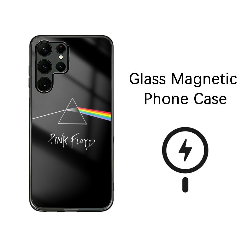 Phone Cases Brands - Hot Luxury Brands logo P-Pink F-Floyd