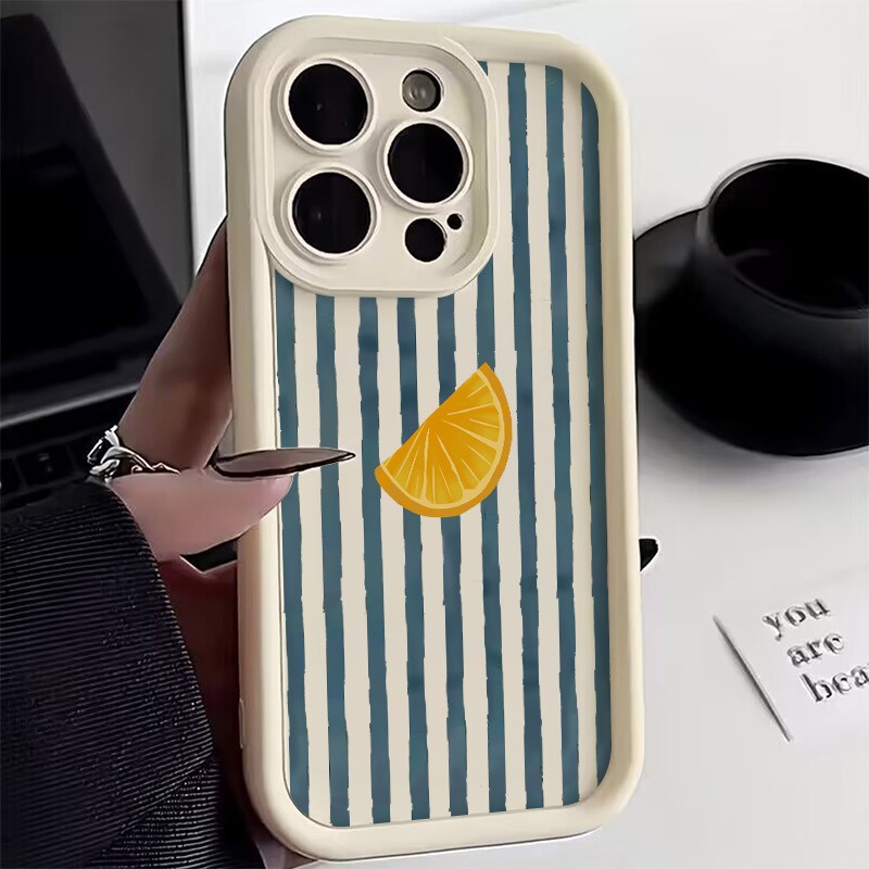 Phone Cases Otterbox - Striped Lemon Slice Pattern Phone Case