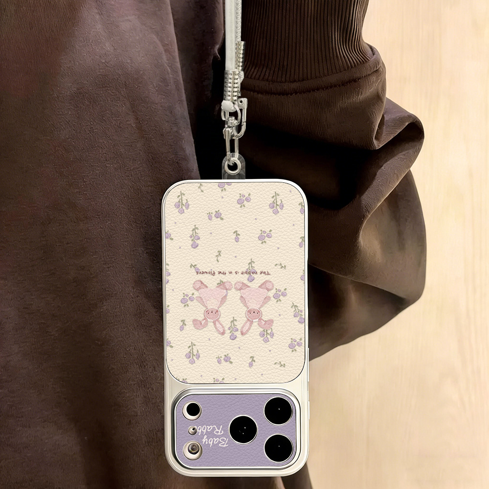 Cute Rubbit PU Leather Phone C - Phone Cases Amazon 评论和价格
