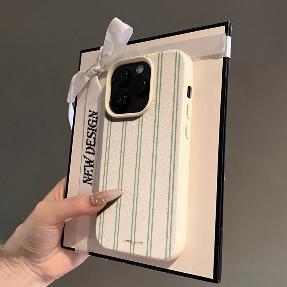 Pink Stripe Print Summer Phone - Phone Cases Pink 评论和价格