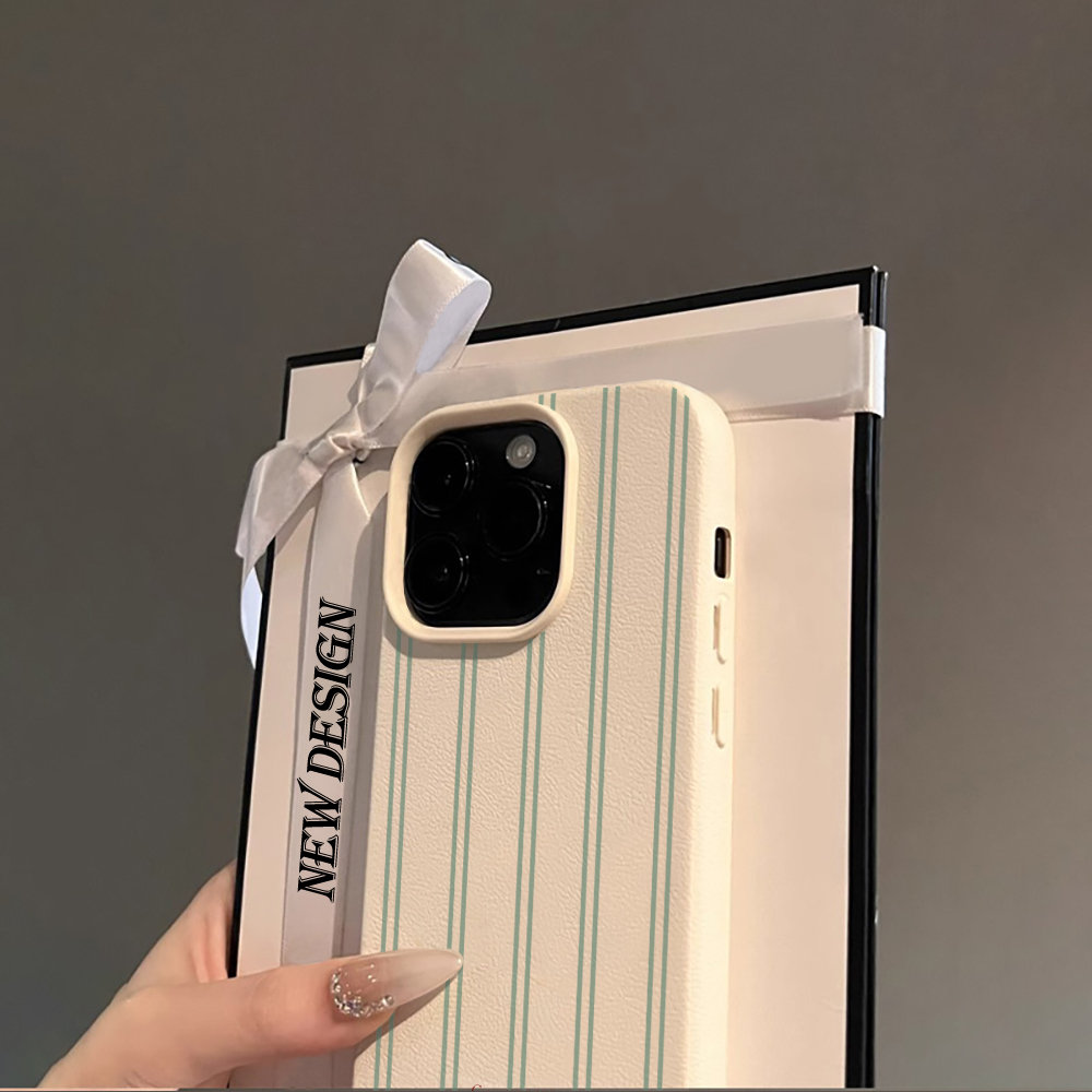 Pink Stripe Print Summer Phone - Phone Cases Pink 评论和价格