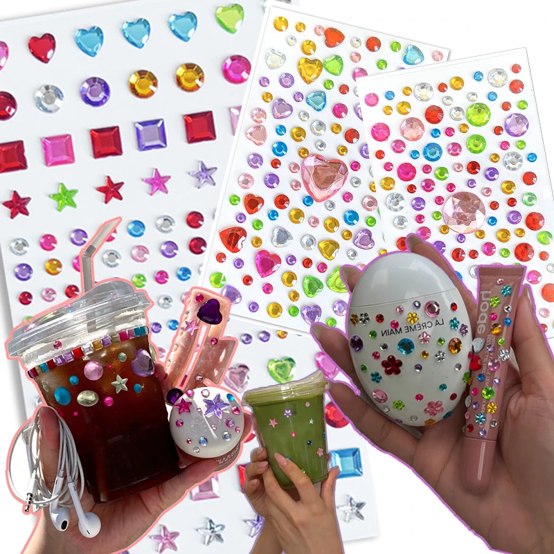 Self‑Adhesive Crystal Jewel Rh - Phone Cases Viral 评论和价格