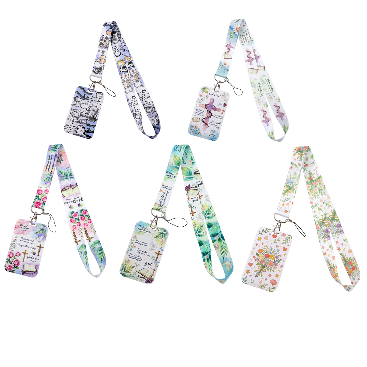 Floral Cross Print Phone Lanya - Phone Cases Officeworks 评论和价格