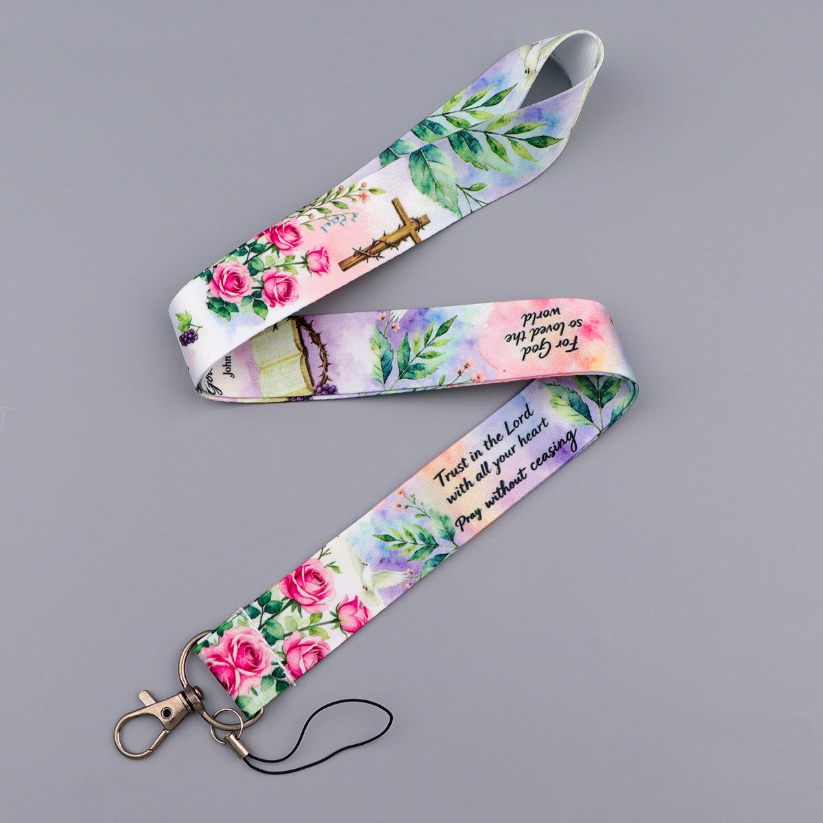 Floral Cross Print Phone Lanya - Phone Cases Officeworks 评论和价格