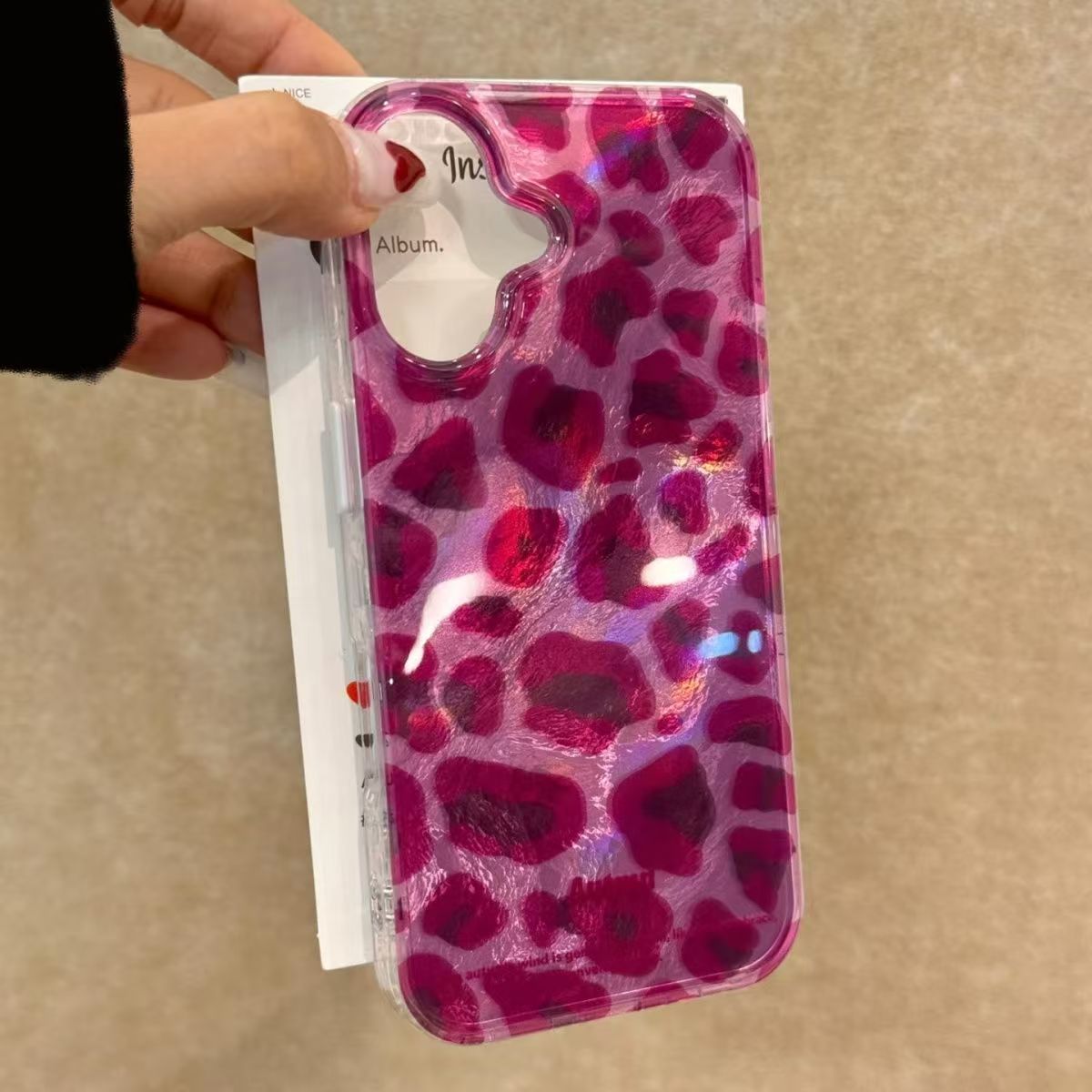 Purple Leopard Print Phone Cas - Phone Cases Brands 评论和价格