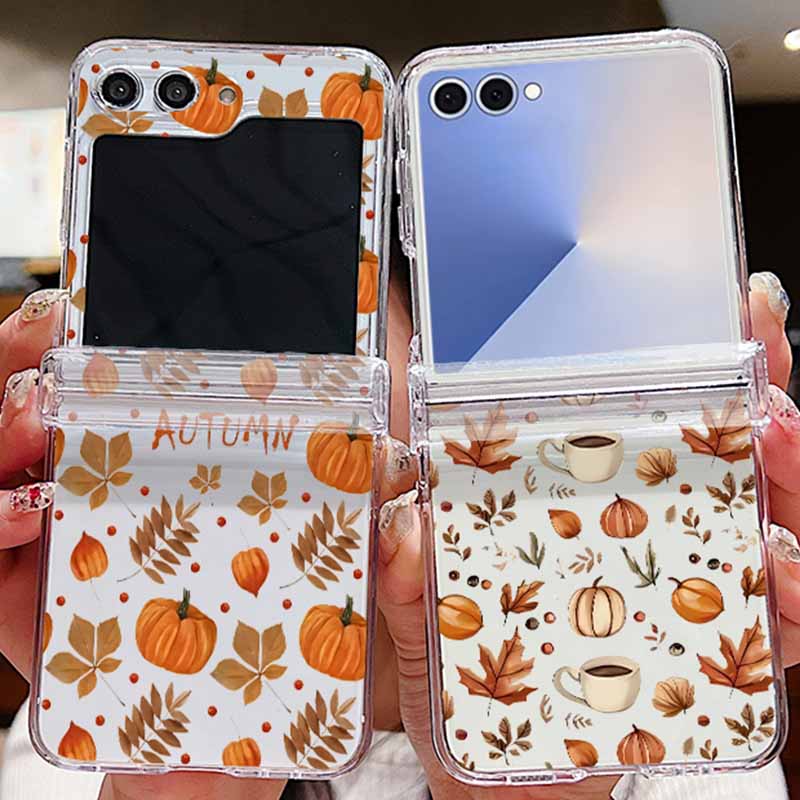 Autumn Maple Leaf Pattern Phon - Phone Cases Z Flip 5 评论和价格
