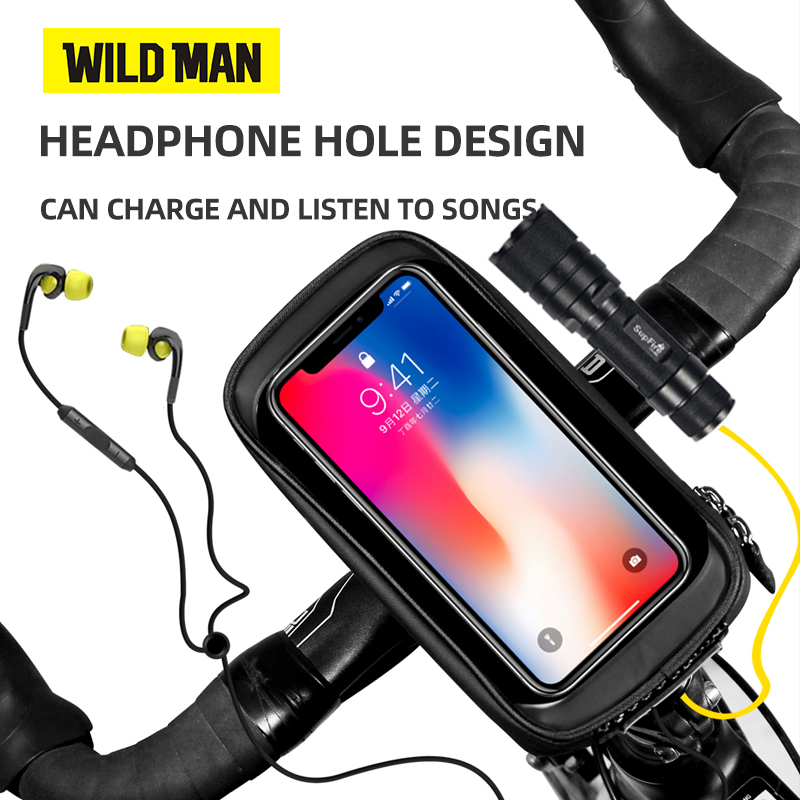 WILD MAN Bicycle Bag 6.0 Inch  - Phone Cases Youtube 评论和价格