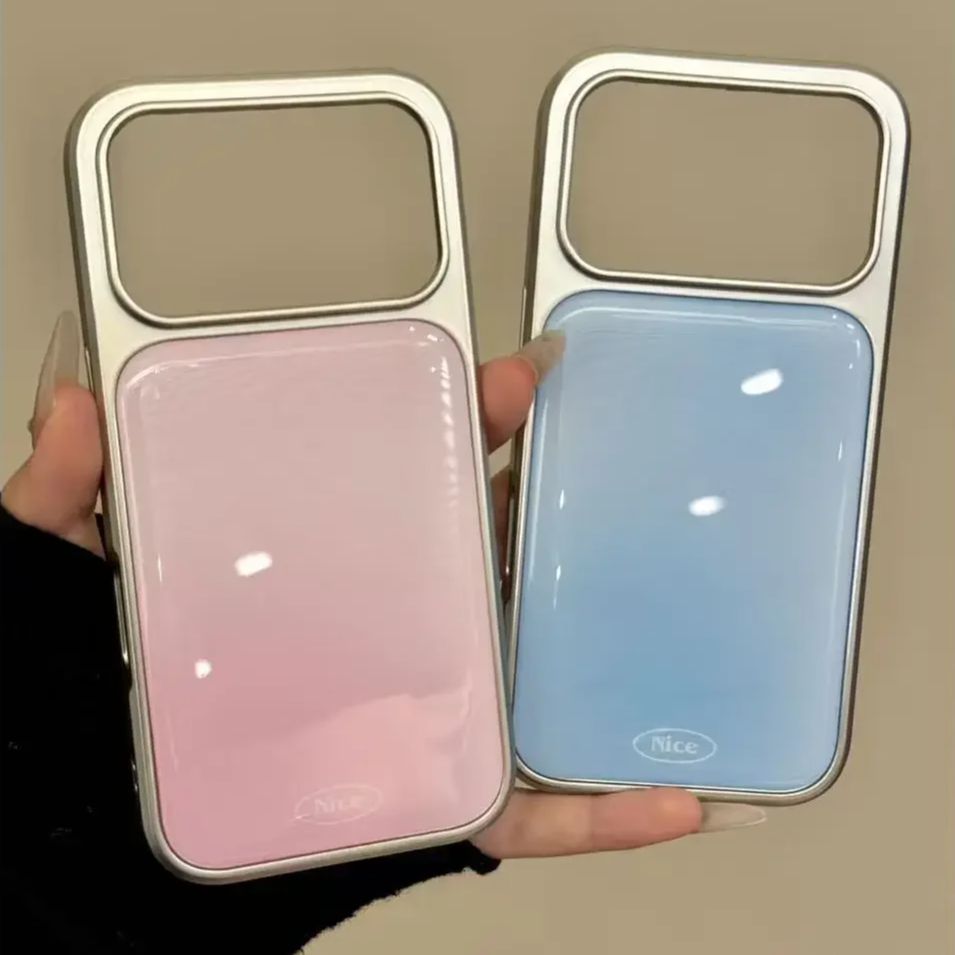 Pink Blue English Label Person - Phone Cases That Charge Your Phone 评论和价格