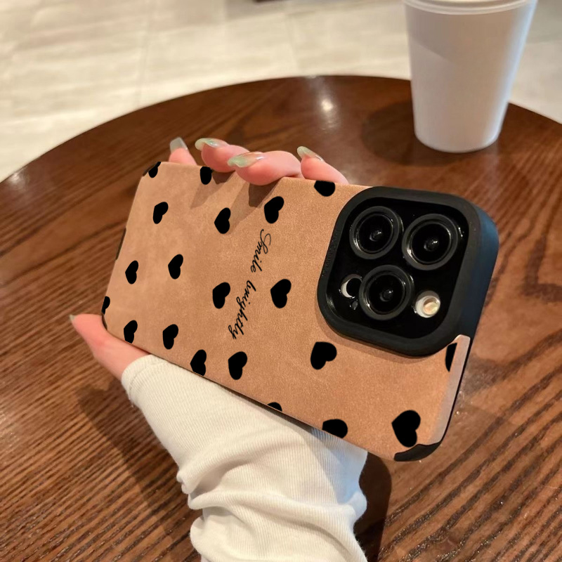 New Luxury Black Love Heart Ph - Phone Cases Otterbox 评论和价格