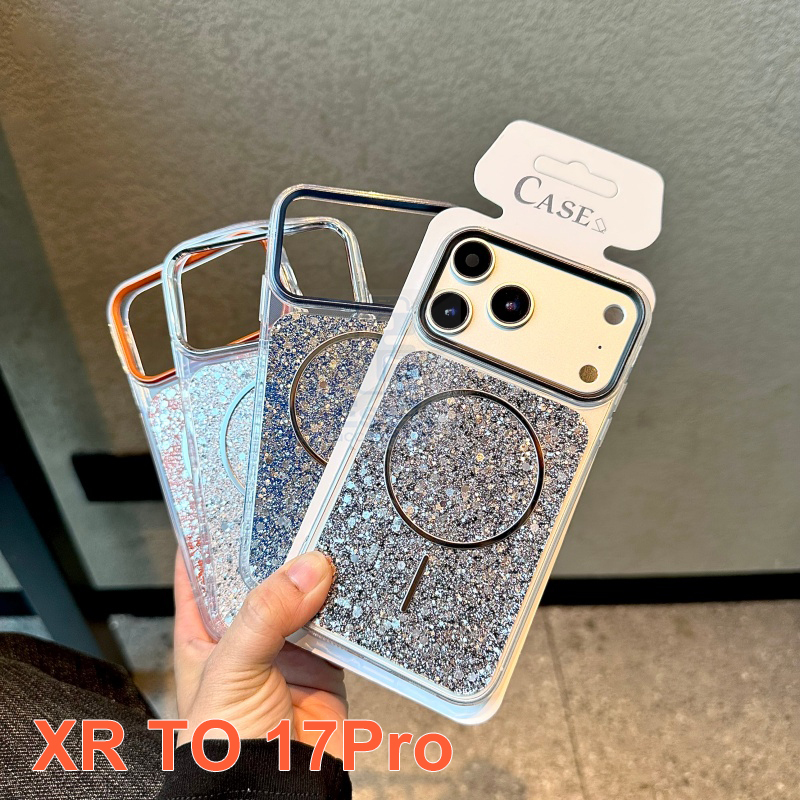 Luxury Giltter for Magsafe Cas - Phone Cases That Charge Your Phone 评论和价格