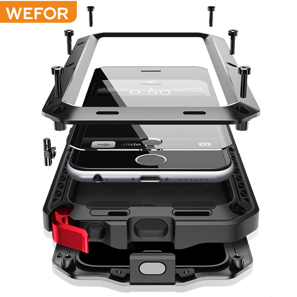 Armor Metal Aluminum Shockproo - Phone Cases That Charge Your Phone 评论和价格