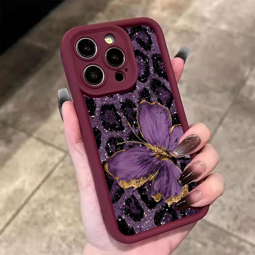 Silicone Case For iPhone 18 17 - Phone Cases Leopard Print 评论和价格
