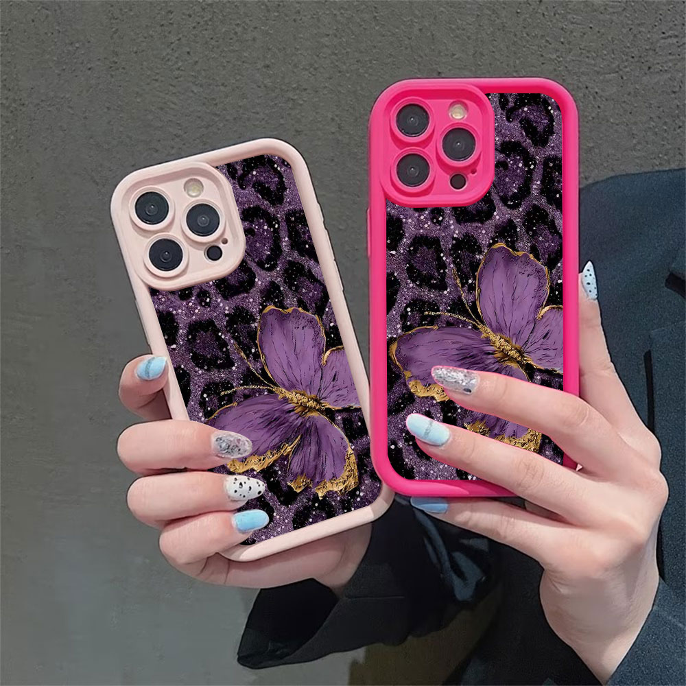 Silicone Case For iPhone 18 17 - Phone Cases Leopard Print 评论和价格