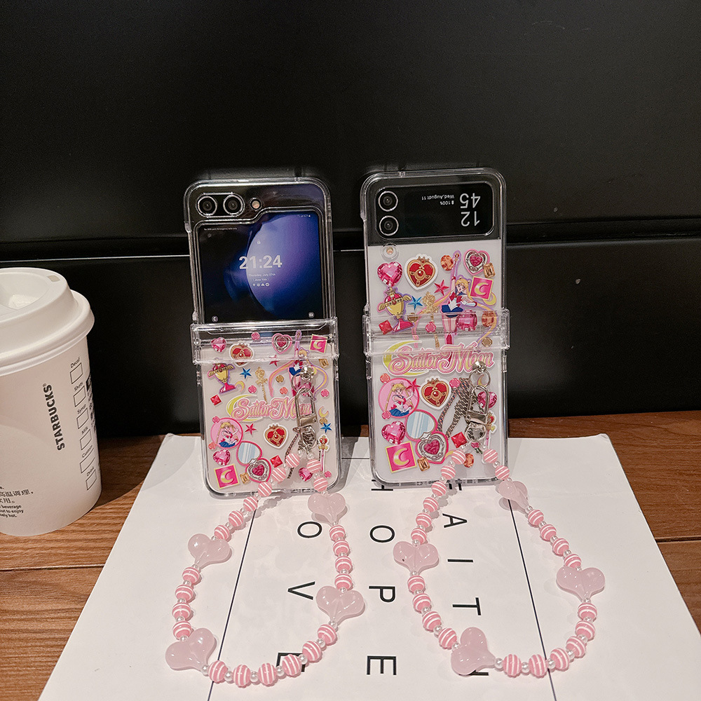 Cute Cartoon Japan Anime Sailo - Phone Cases Z Flip 5 评论和价格