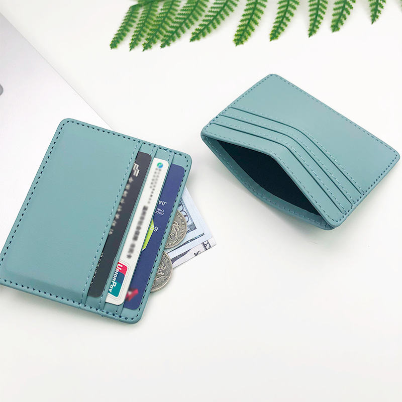 PU Leather ID Card Case - Slim - Slim Card Slot Case 评论和价格