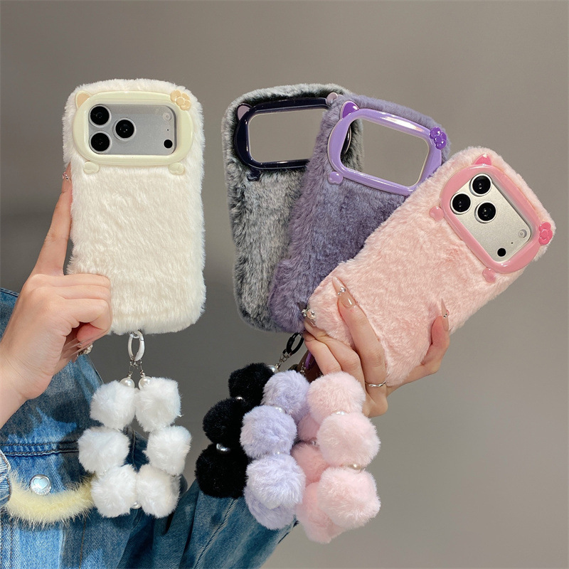 Luxury Solid Colors Furry Plus - Phone Cases Apple 评论和价格