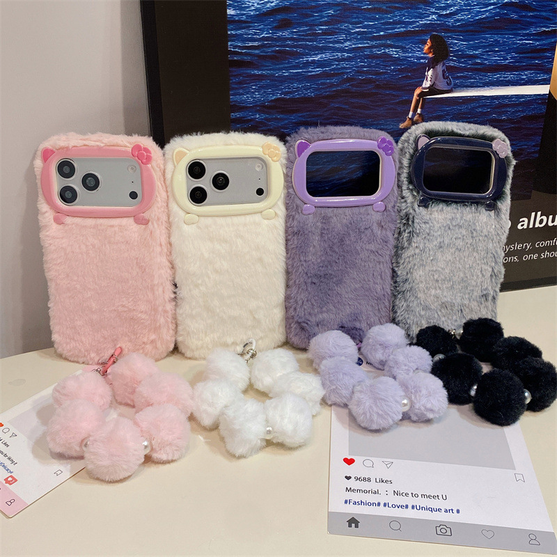 Luxury Solid Colors Furry Plus - Phone Cases Apple 评论和价格