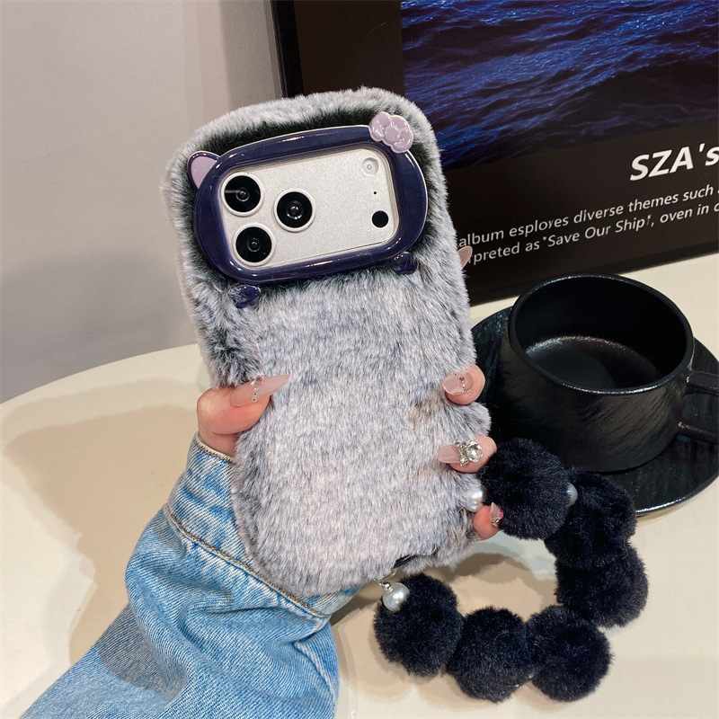 Luxury Solid Colors Furry Plus - Phone Cases Apple 评论和价格