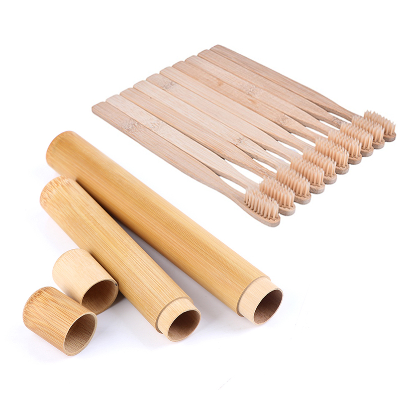 Eco Friendly Bamboo Toothbrush - Biodegradable Eco Case 评论和价格