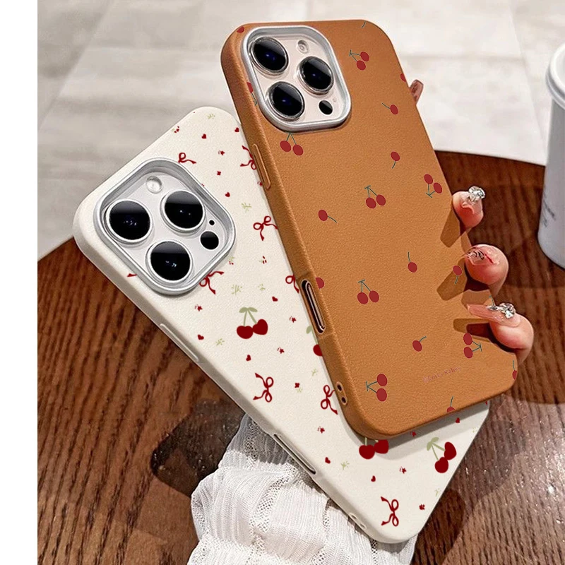 INS Cute Cartoon Cherry Patter - Phone Cases Xiaomi 14T 评论和价格