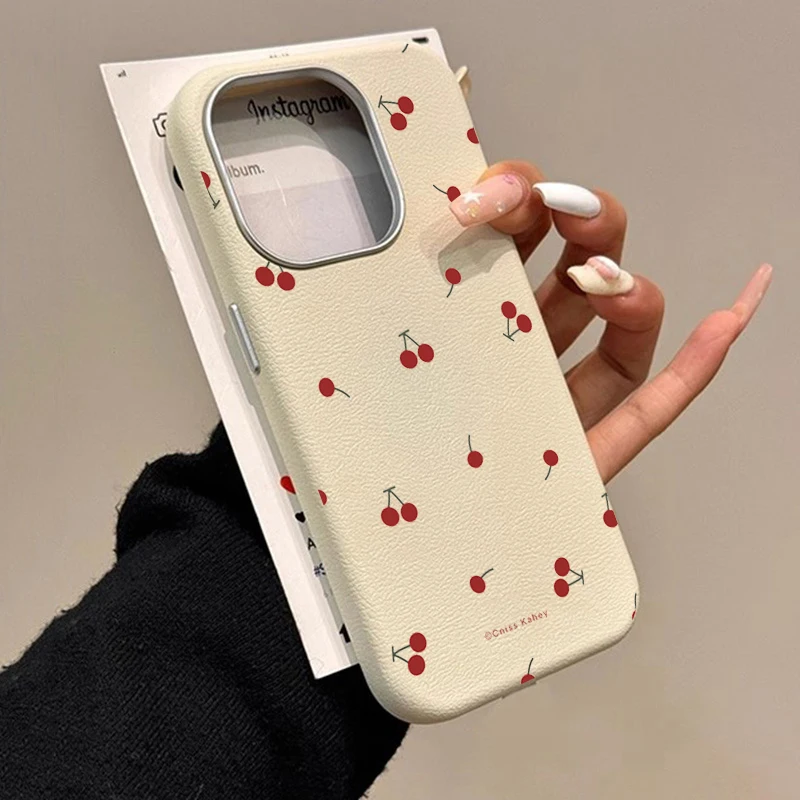 INS Cute Cartoon Cherry Patter - Phone Cases Xiaomi 14T 评论和价格