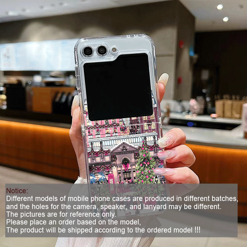 Rural Building Snow Scenery Ch - Phone Cases Z Flip 5 评论和价格