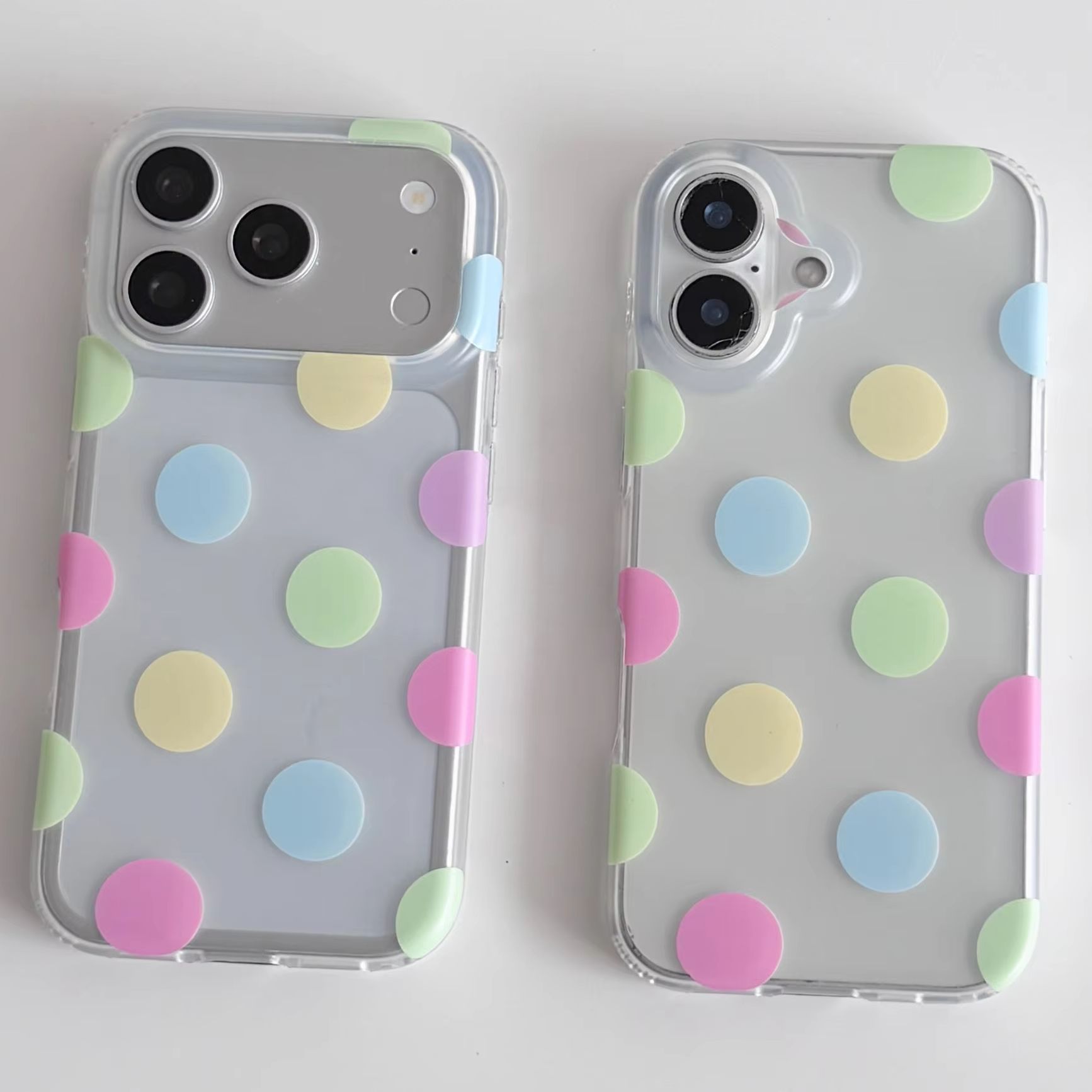 Korea Ins Colorful Polka Dots  - Phone Cases Otterbox 评论和价格
