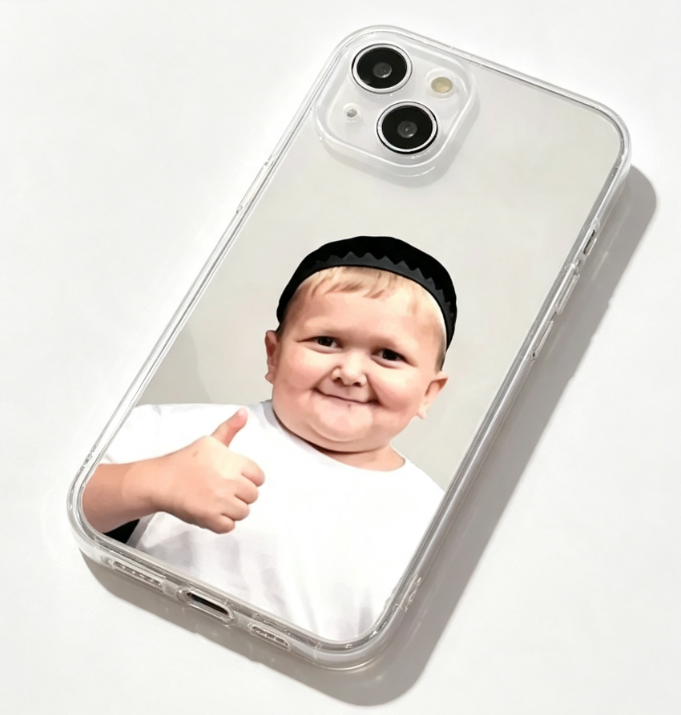 Viral Thumbs‑up Kid Meme Clear - Phone Cases Viral 评论和价格