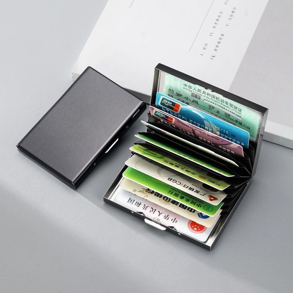 Fashion 6/10 Slots Credit Card - Slim Card Slot Case 评论和价格