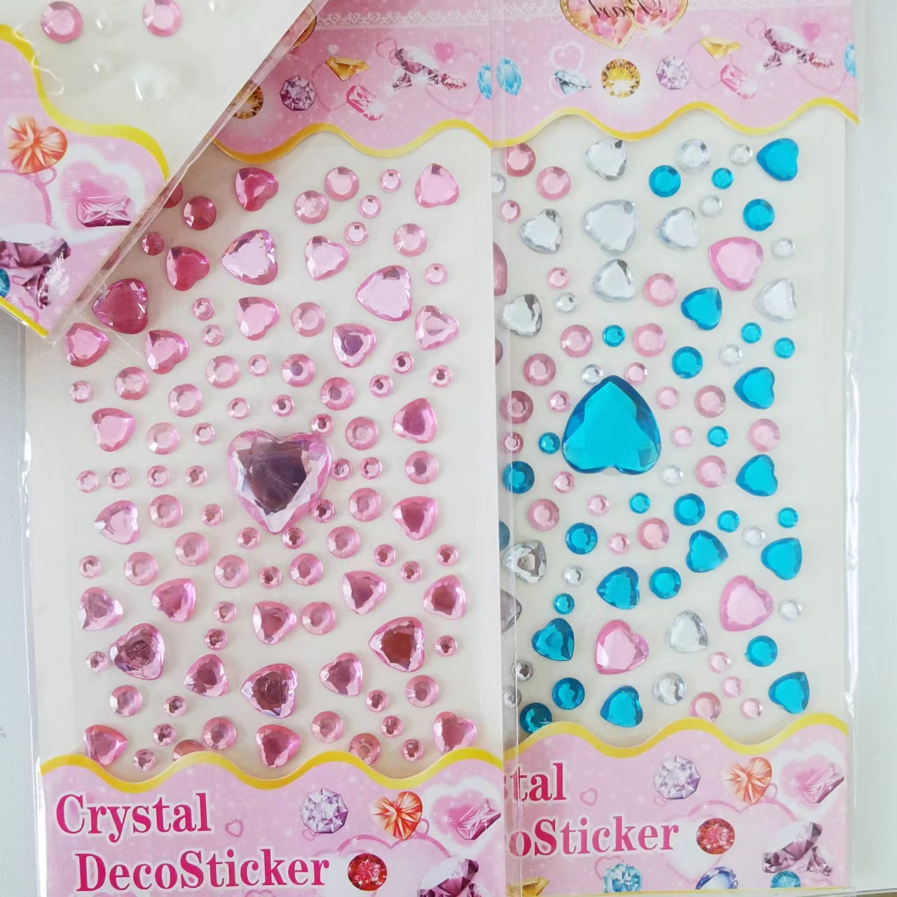 Heart 3D Stickers Diamond Vira - Phone Cases Viral 评论和价格