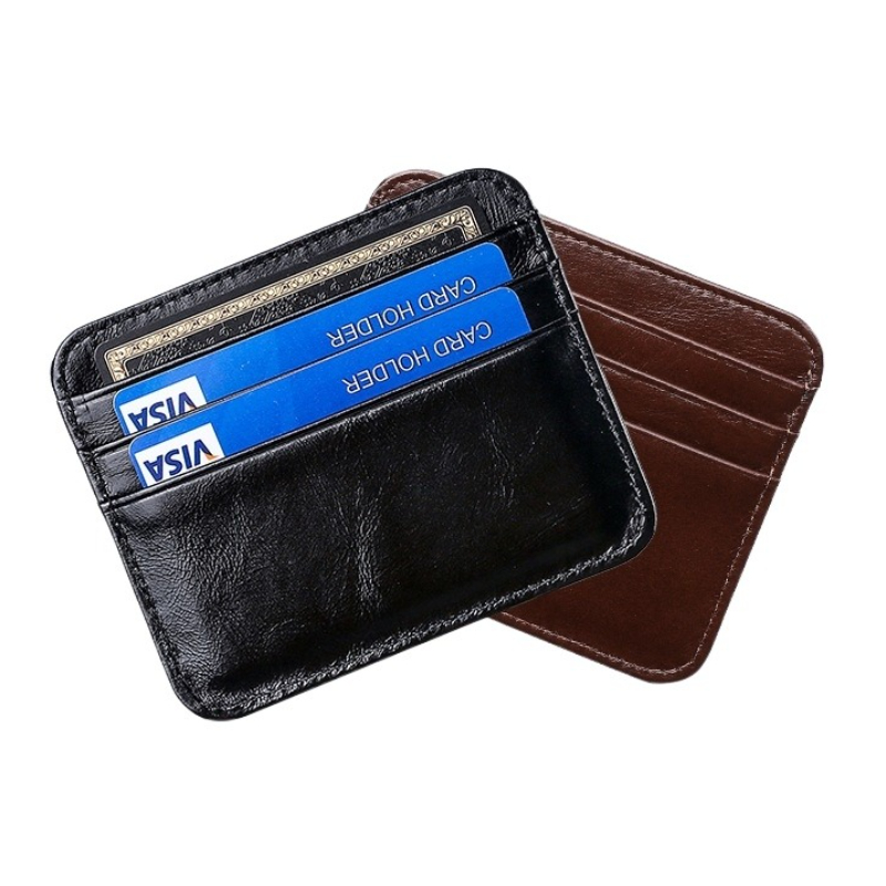Small Mini Genuine Leather Car - Slim Card Slot Case 评论和价格