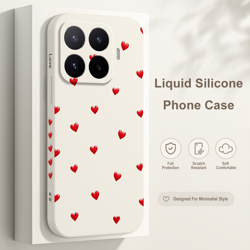 Crimson Heart Phone Case For X - Phone Cases Xiaomi 14T 评论和价格