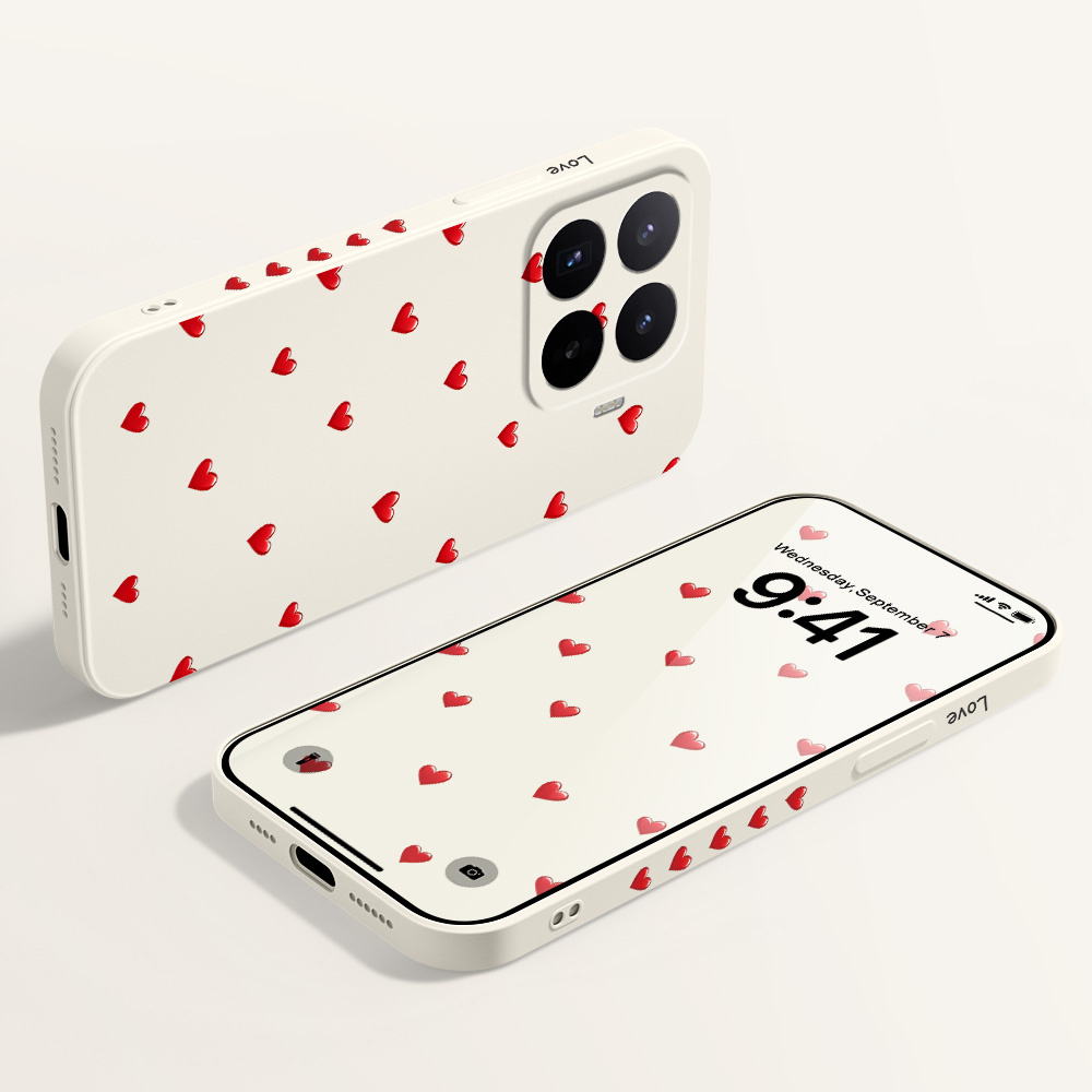 Crimson Heart Phone Case For X - Phone Cases Xiaomi 14T 评论和价格