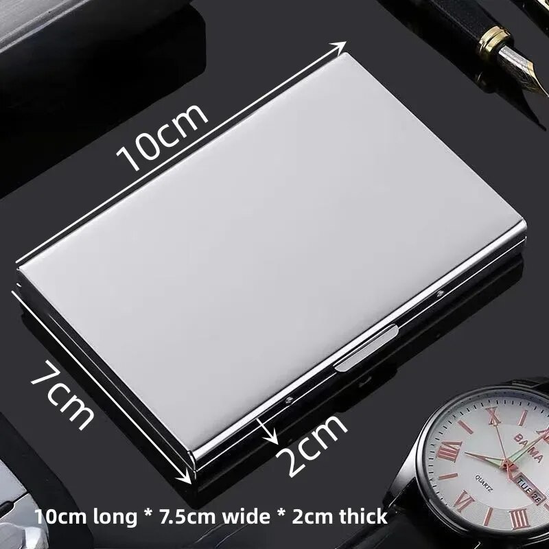 10 Slots Stainless Credit Card - Slim Card Slot Case 评论和价格