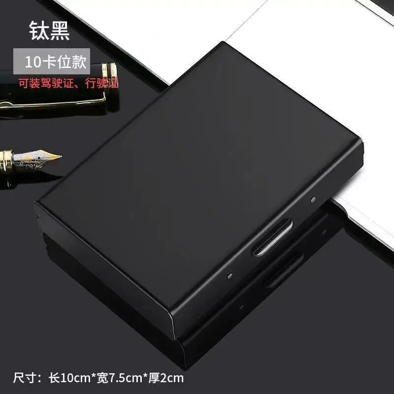 10 Slots Stainless Credit Card - Slim Card Slot Case 评论和价格