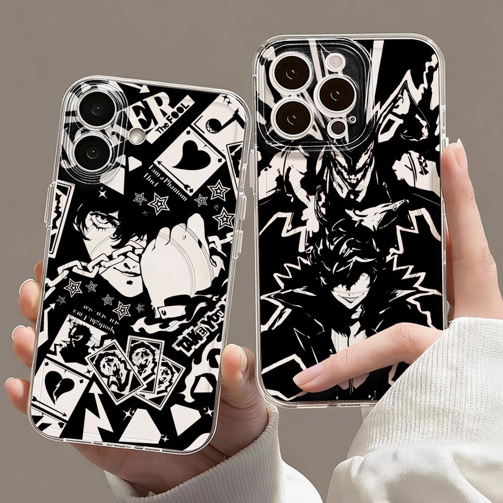 Game P-Persona 5 Phone Case Ma - Phone Cases Clear 评论和价格