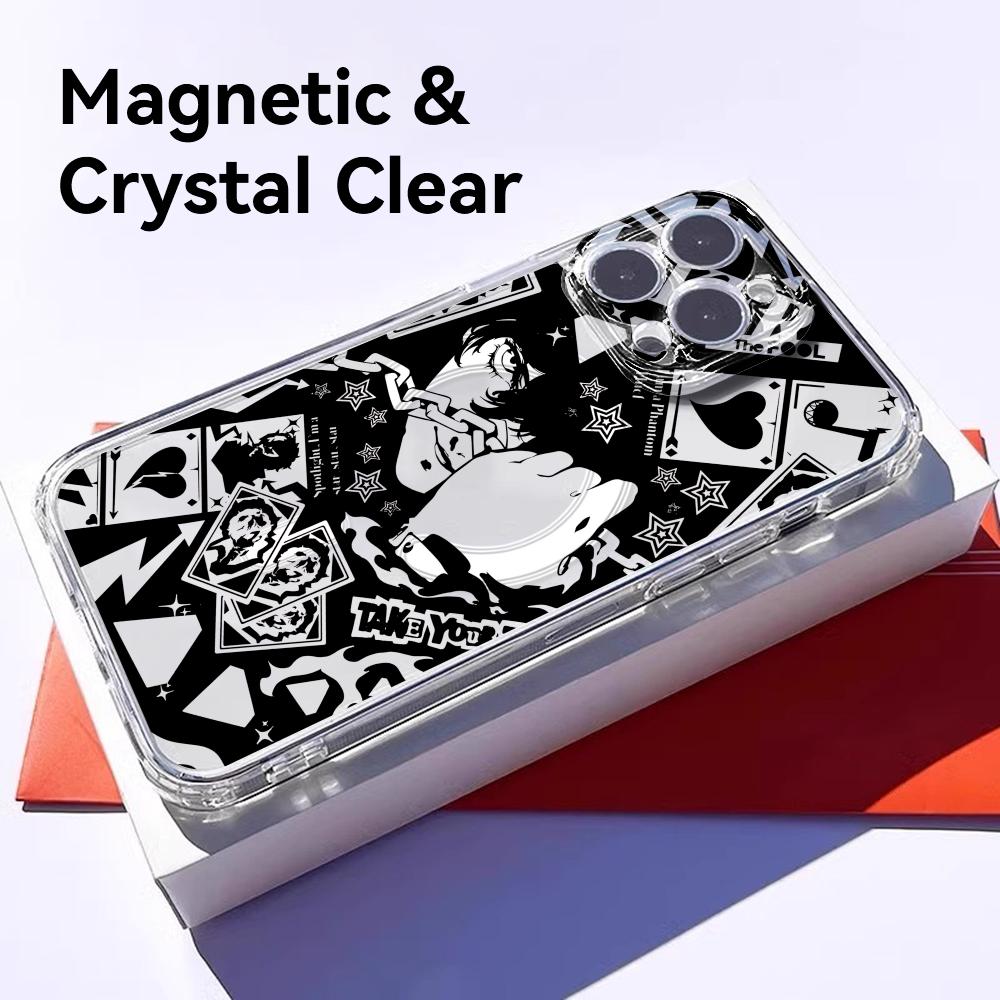 Game P-Persona 5 Phone Case Ma - Phone Cases Clear 评论和价格