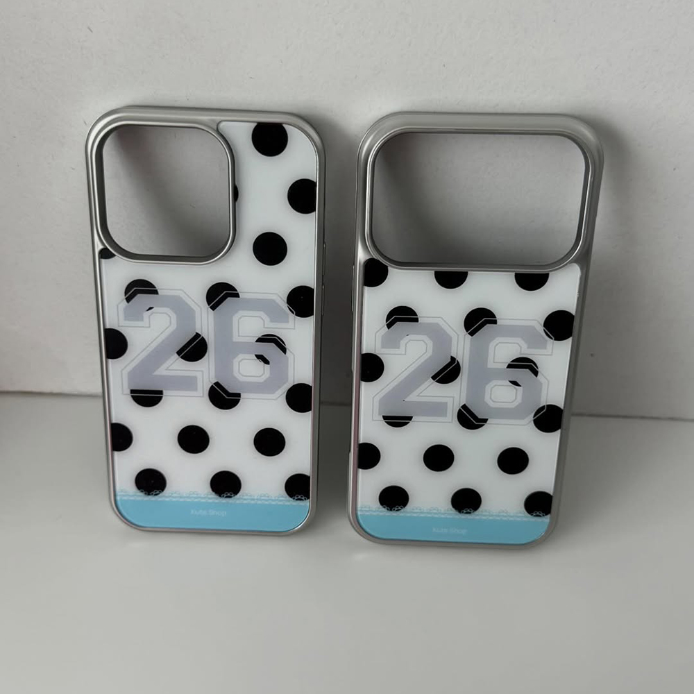 Clmj Korean Ins Stripe Polka D - Phone Cases That Charge Your Phone 评论和价格