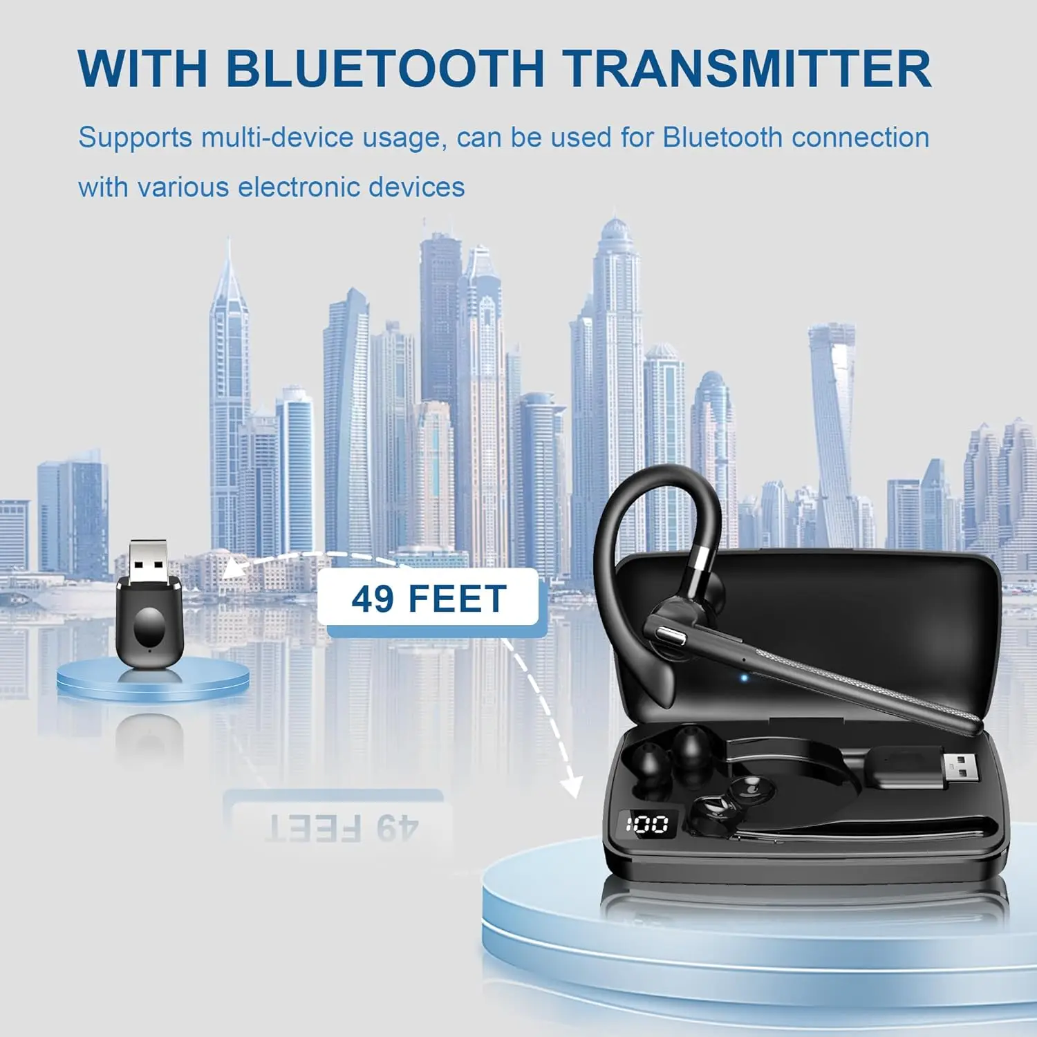 Bluetooth Headset Wireless Hea - Phone Cases Officeworks 评论和价格