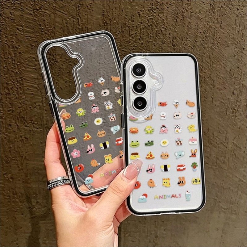 Cute Cat Dog TPU Clear Pink Ph - Phone Cases Pink 评论和价格