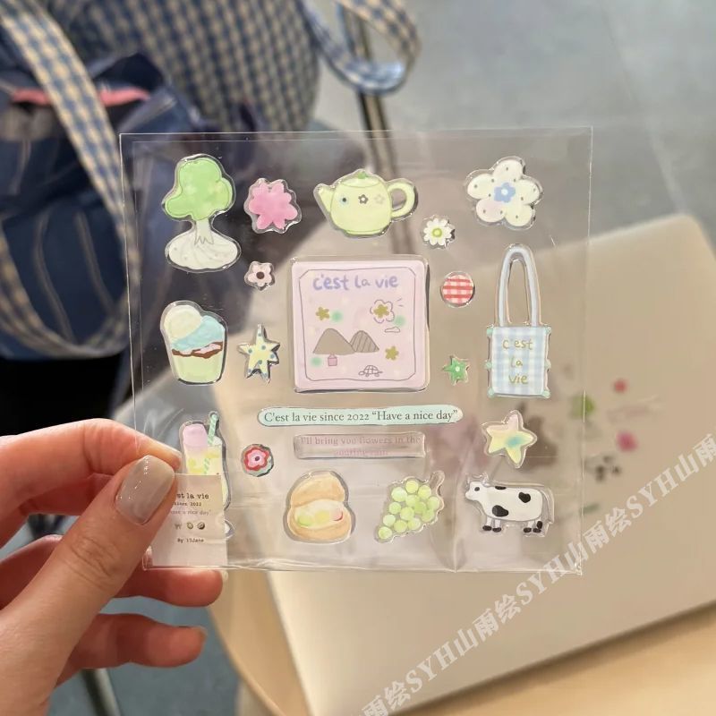 Puffy Jelly Stickers Viral Xia - Phone Cases Viral 评论和价格