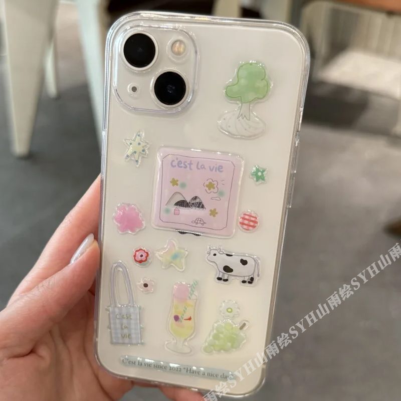Puffy Jelly Stickers Viral Xia - Phone Cases Viral 评论和价格